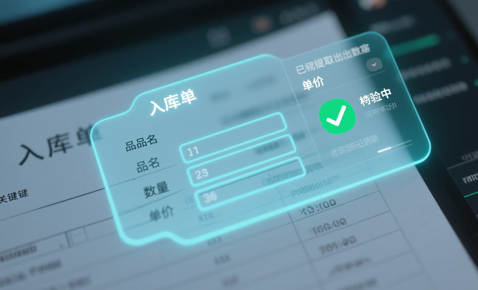 智能字段提取与校验